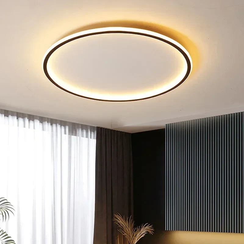 LED Ring Flush Ceiling Light, Dimmable