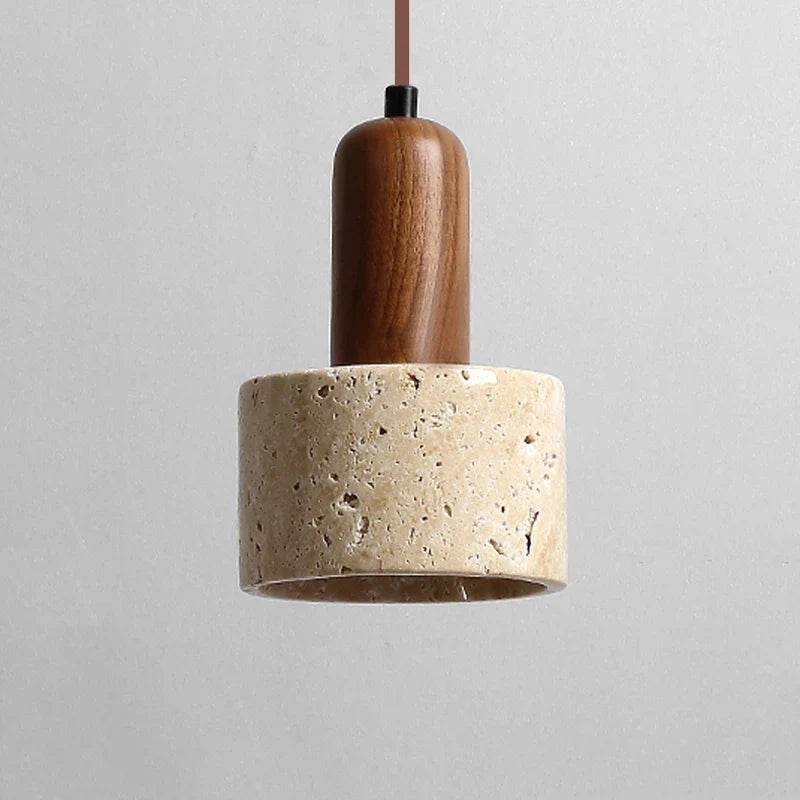 Travertine Pendant Light