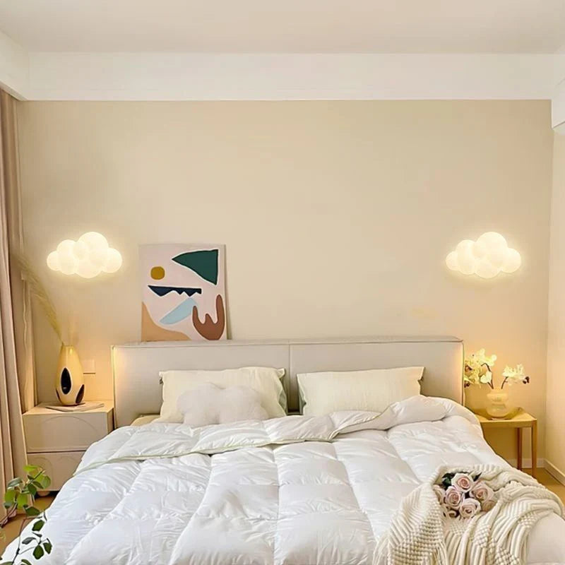 Cloud LED Wall Lamp with Remote