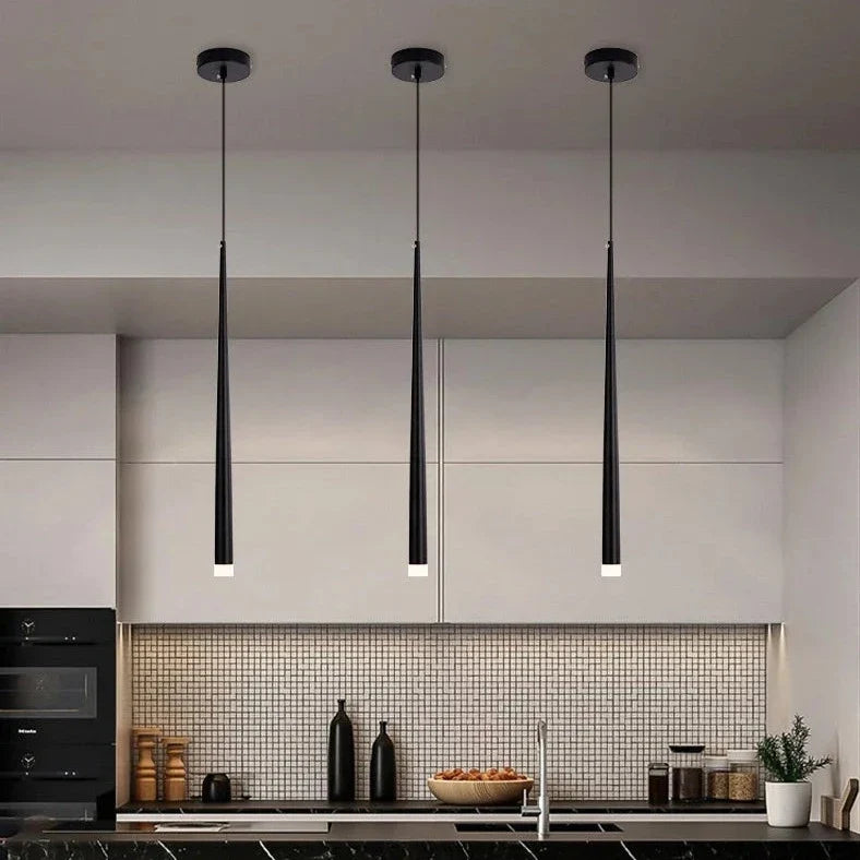 Sleek LED Drop Pendant Light