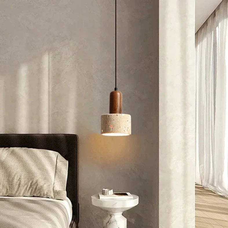 Travertine Pendant Light