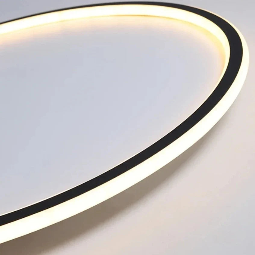 LED Ring Flush Ceiling Light, Dimmable
