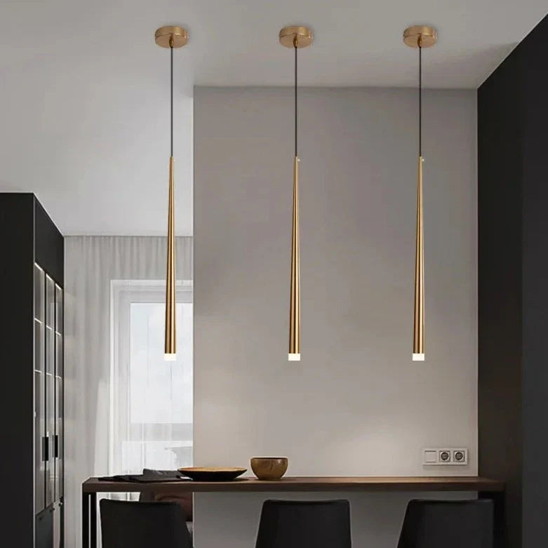 Sleek LED Drop Pendant Light