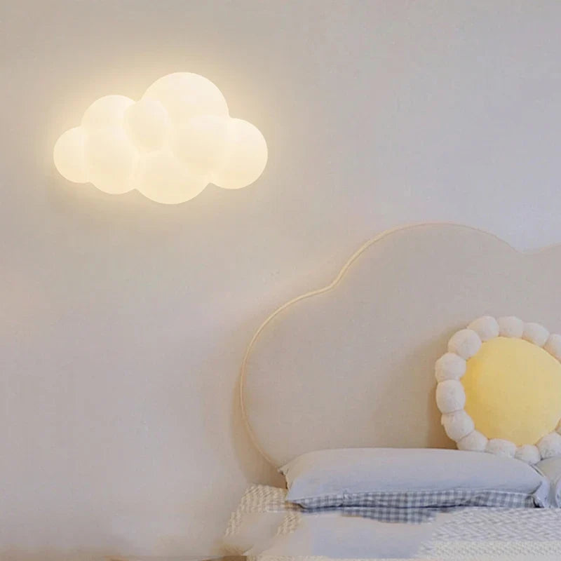 Cloud LED Wall Lamp with Remote