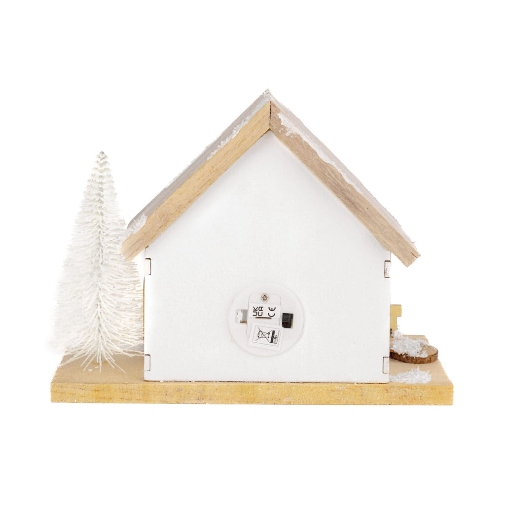 LED Christmas House Village Scene