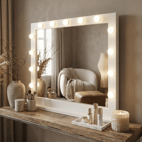 Audrey Hollywood Mirror, 100 x 80cm