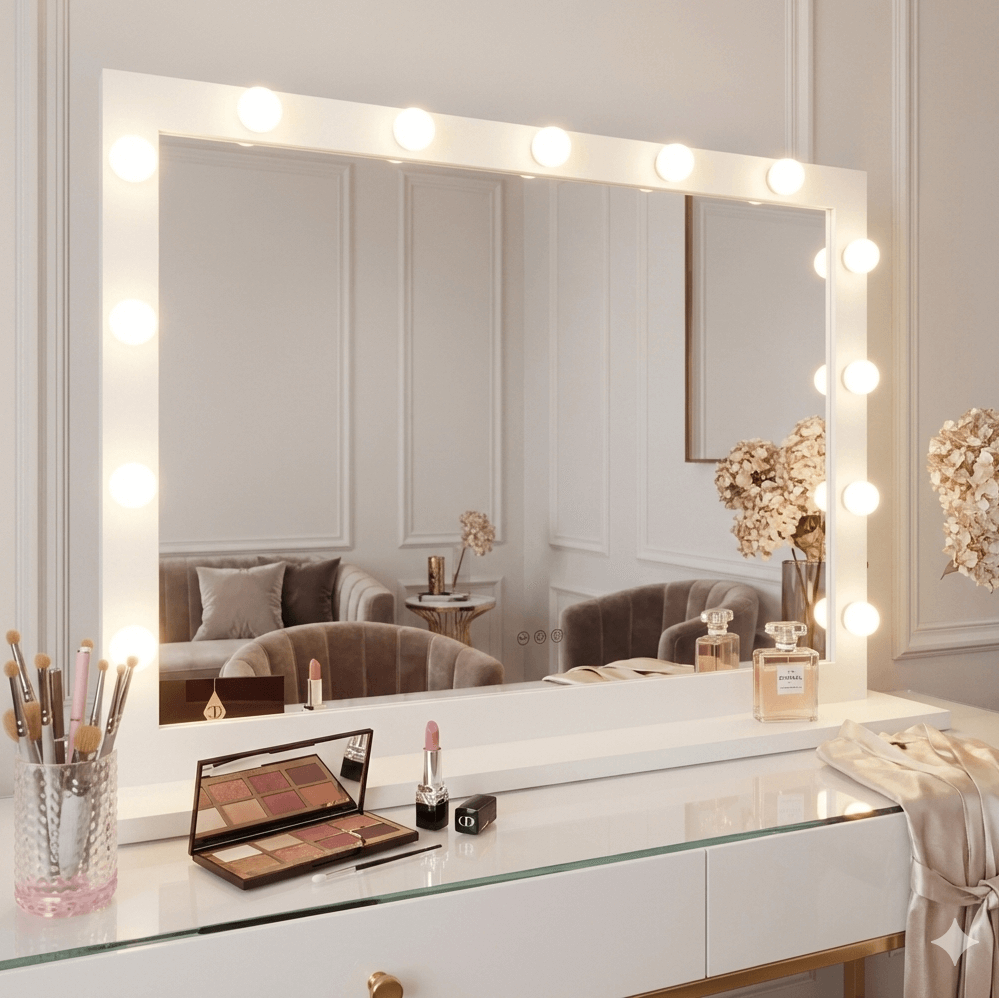 Audrey Hollywood Mirror, 100 x 80cm
