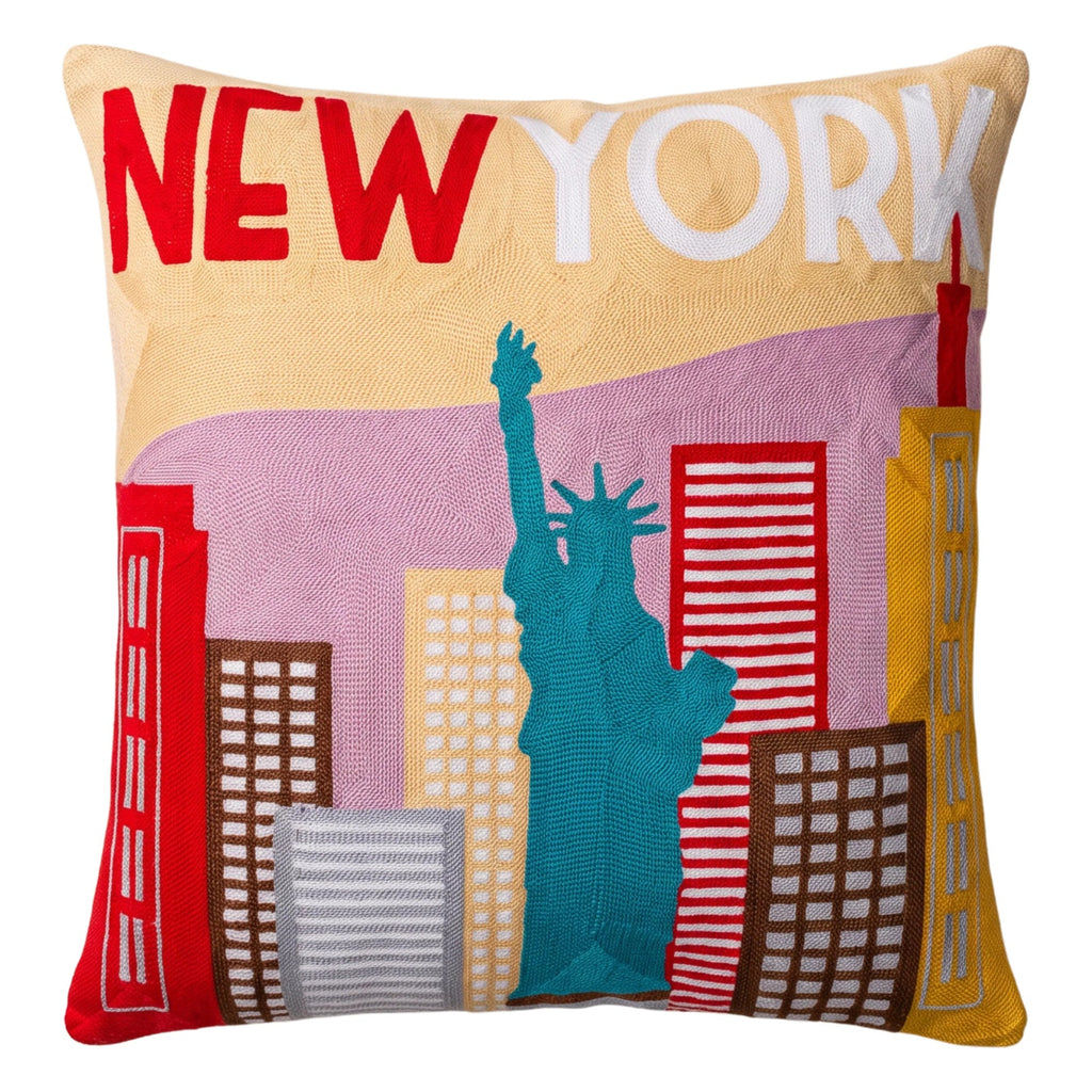 New York City Needlepoint Cushion
