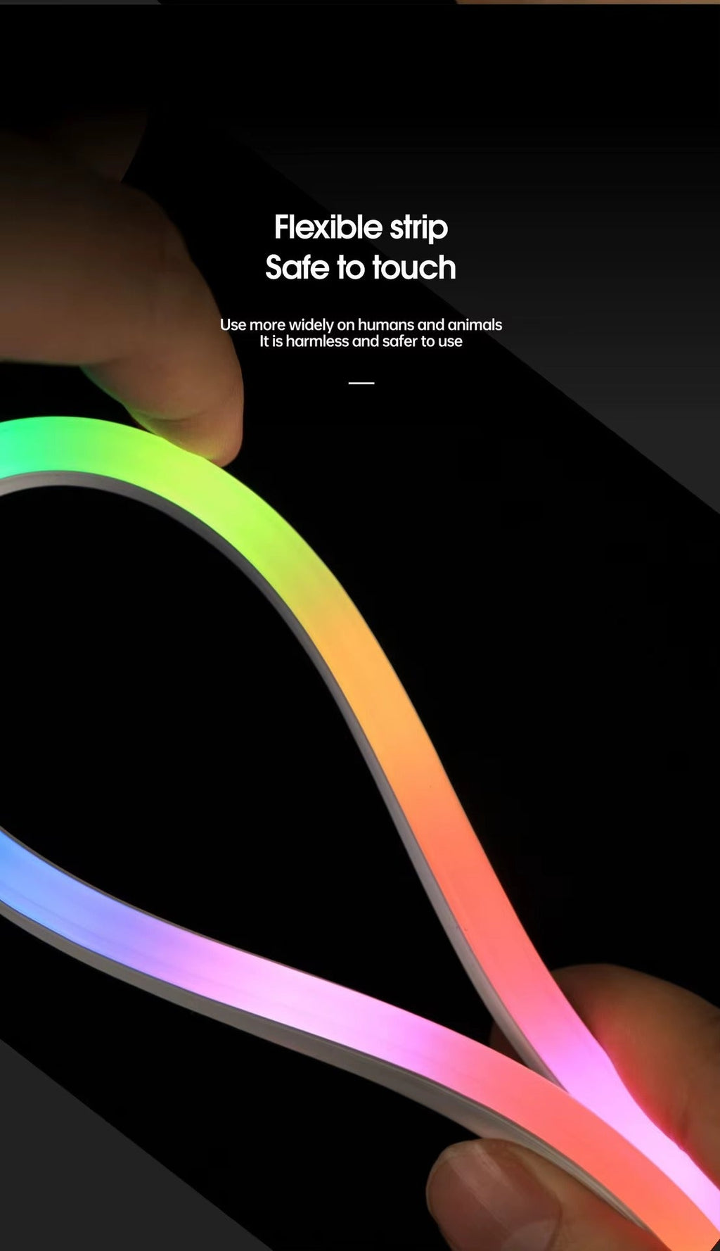 RGB LED Neon Rope Light with App Control