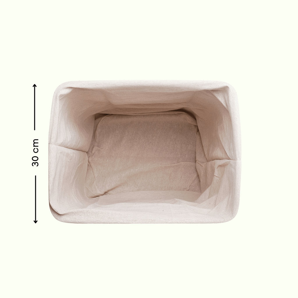 Bamboo Laundry Basket with Lid, 55L
