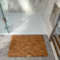 Bamboo Roll-Up Bath Mat