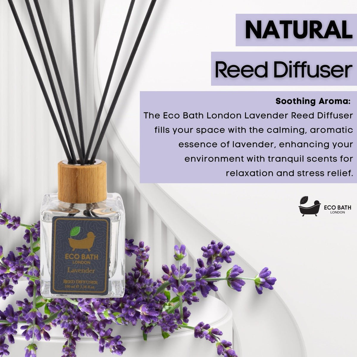 French Lavender Reed Diffuser, 100ml