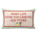 When Life Gives You Lemons Needlepoint Cushion