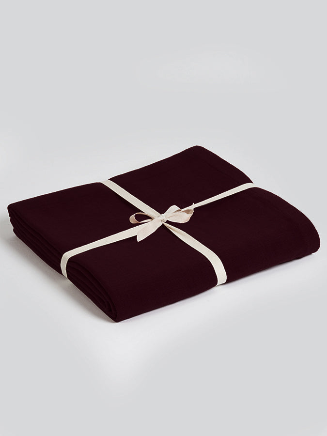 GOTS Organic Cotton Throw Blanket