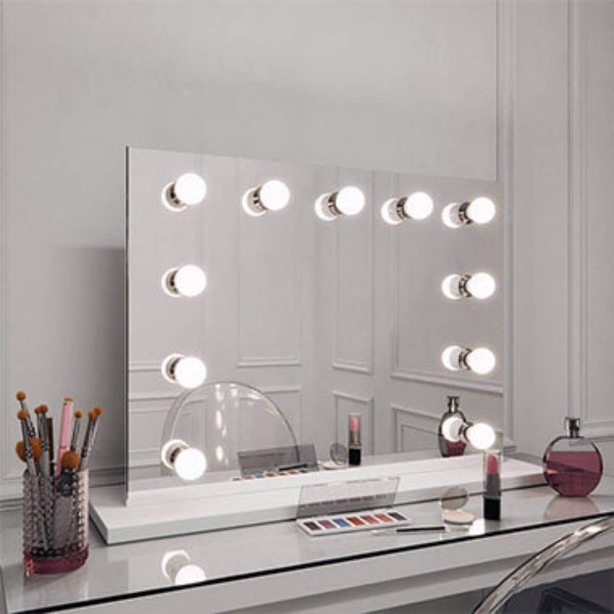Hepburn Hollywood Vanity Mirror, 80 x 60cm