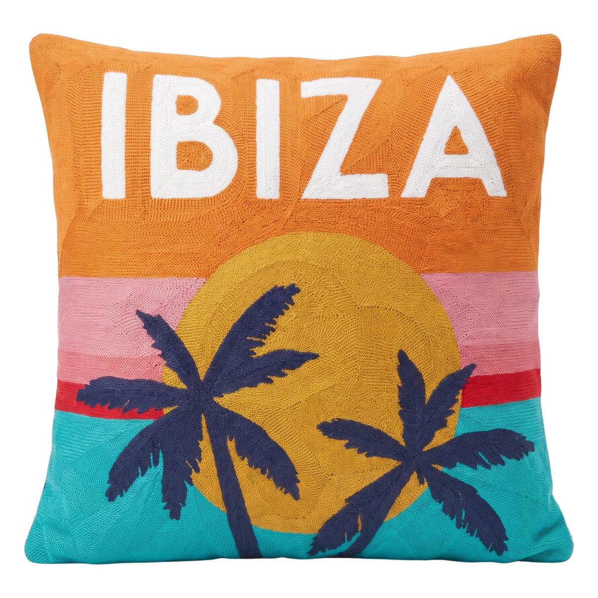 Ibiza Needlepoint Cushion