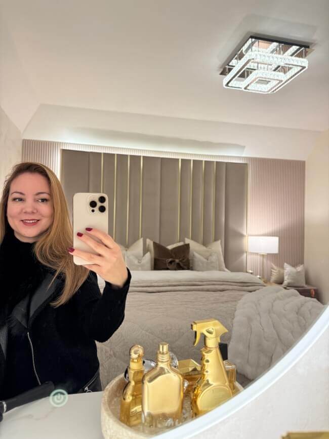Ava Round Backlit Mirror, 80cm