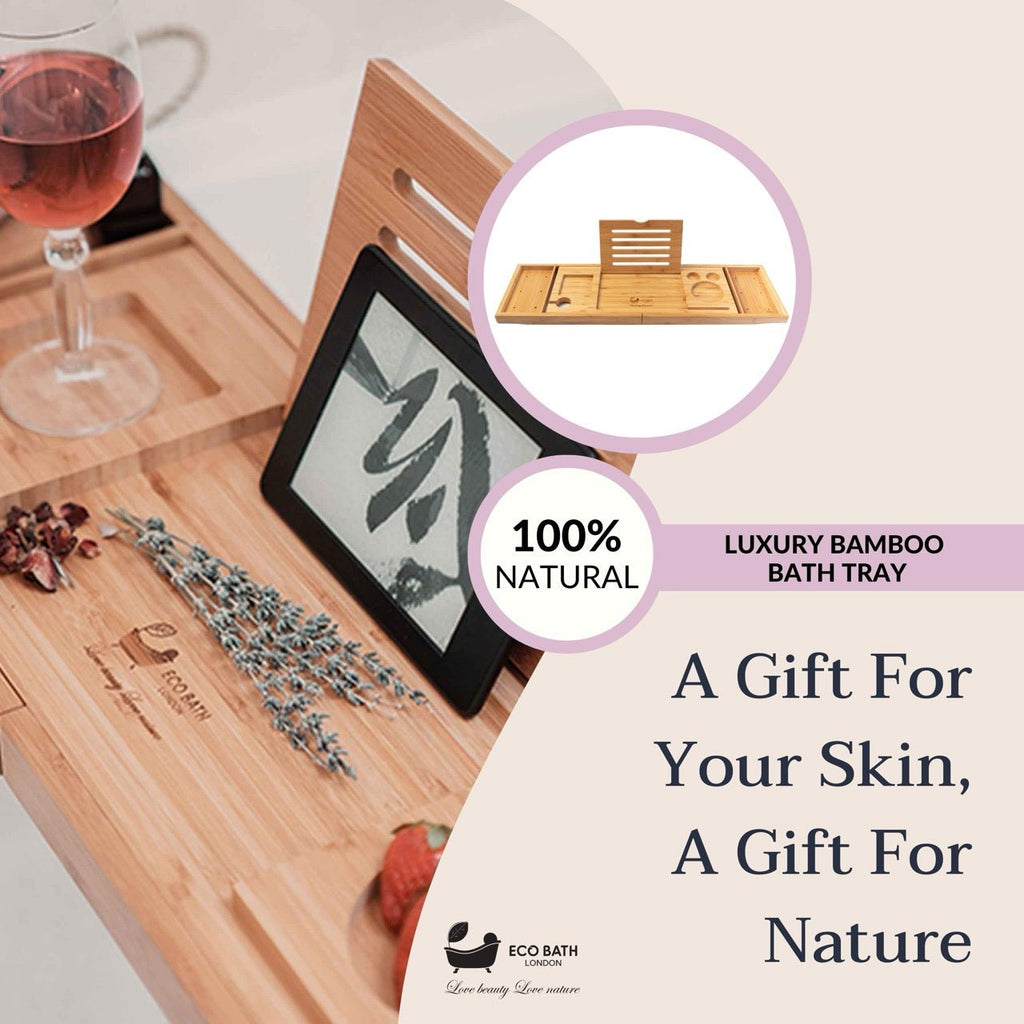 Extendable Bamboo Bath Tray
