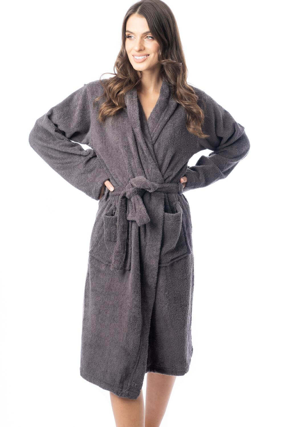 Women's Cotton Terry Bath Robe