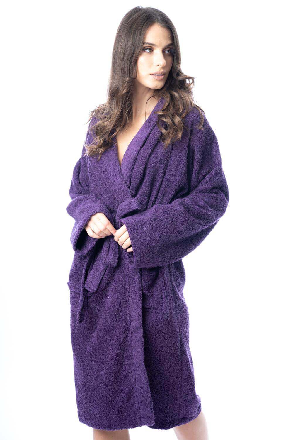 Women's Cotton Terry Bath Robe