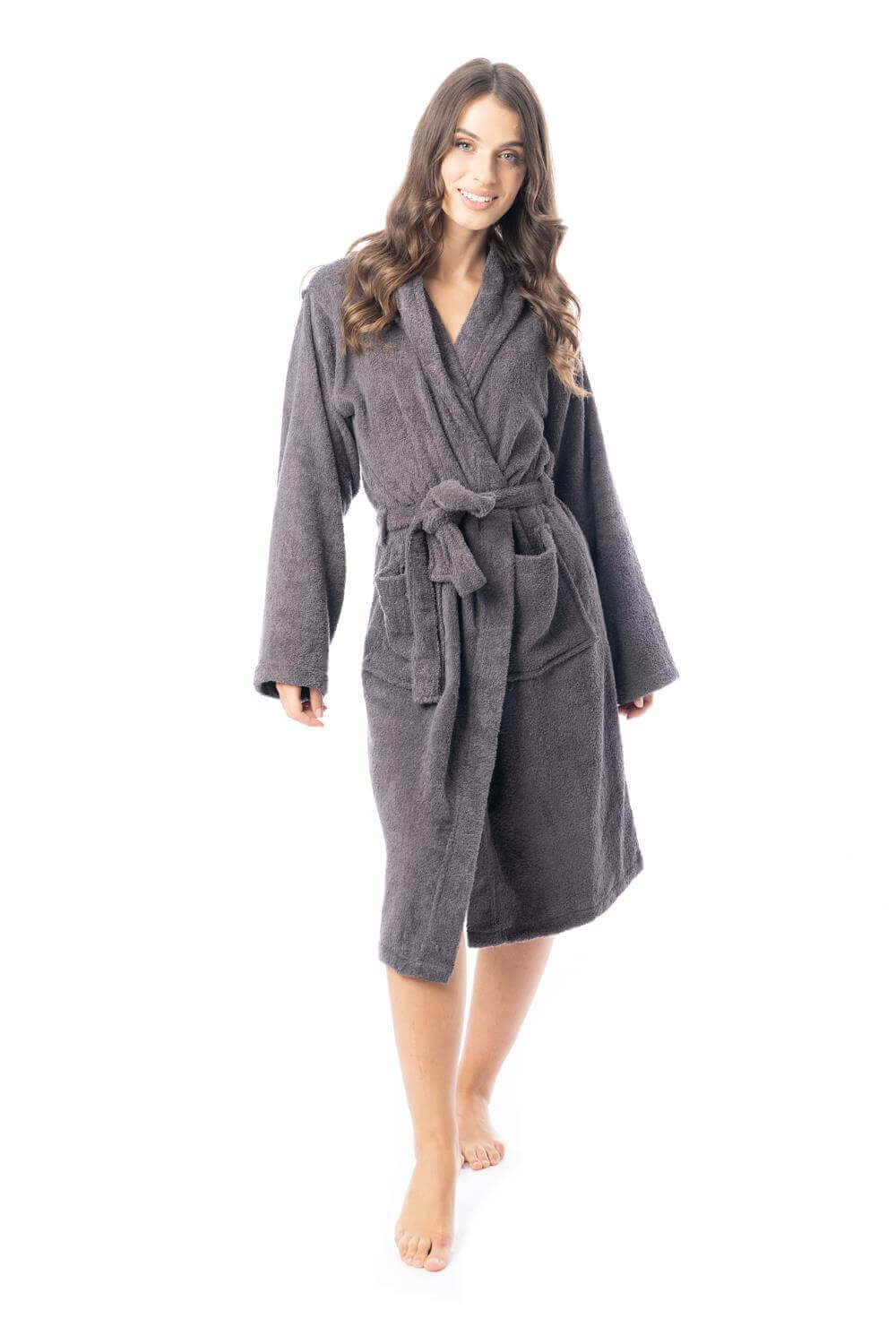 Women's Cotton Terry Bath Robe