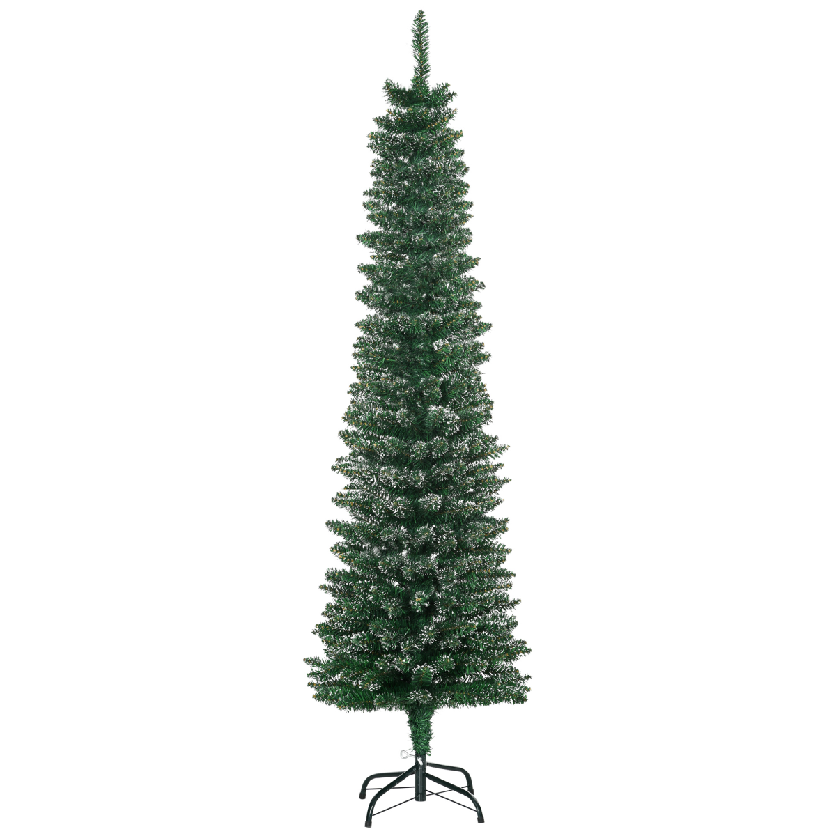 Snow Dipped Pencil Christmas Tree, 5.5ft
