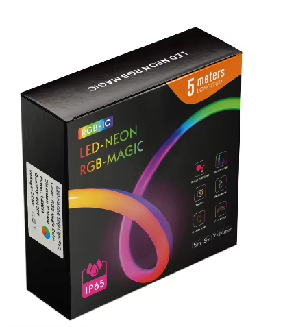 RGB LED Neon Rope Light with App Control