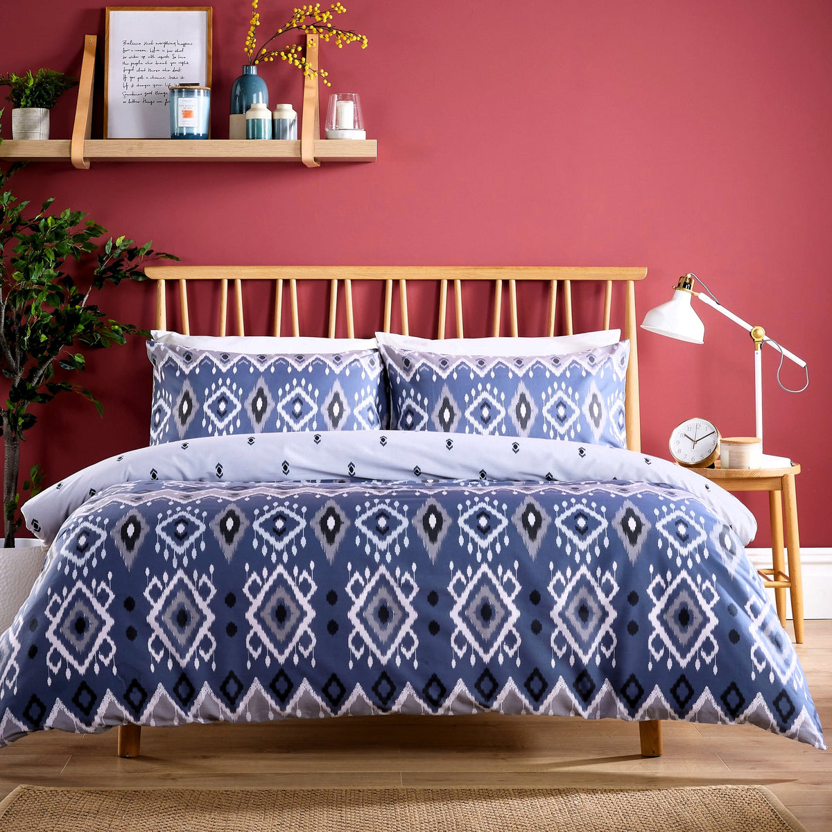 Cotton Rich Printed Duvet Set