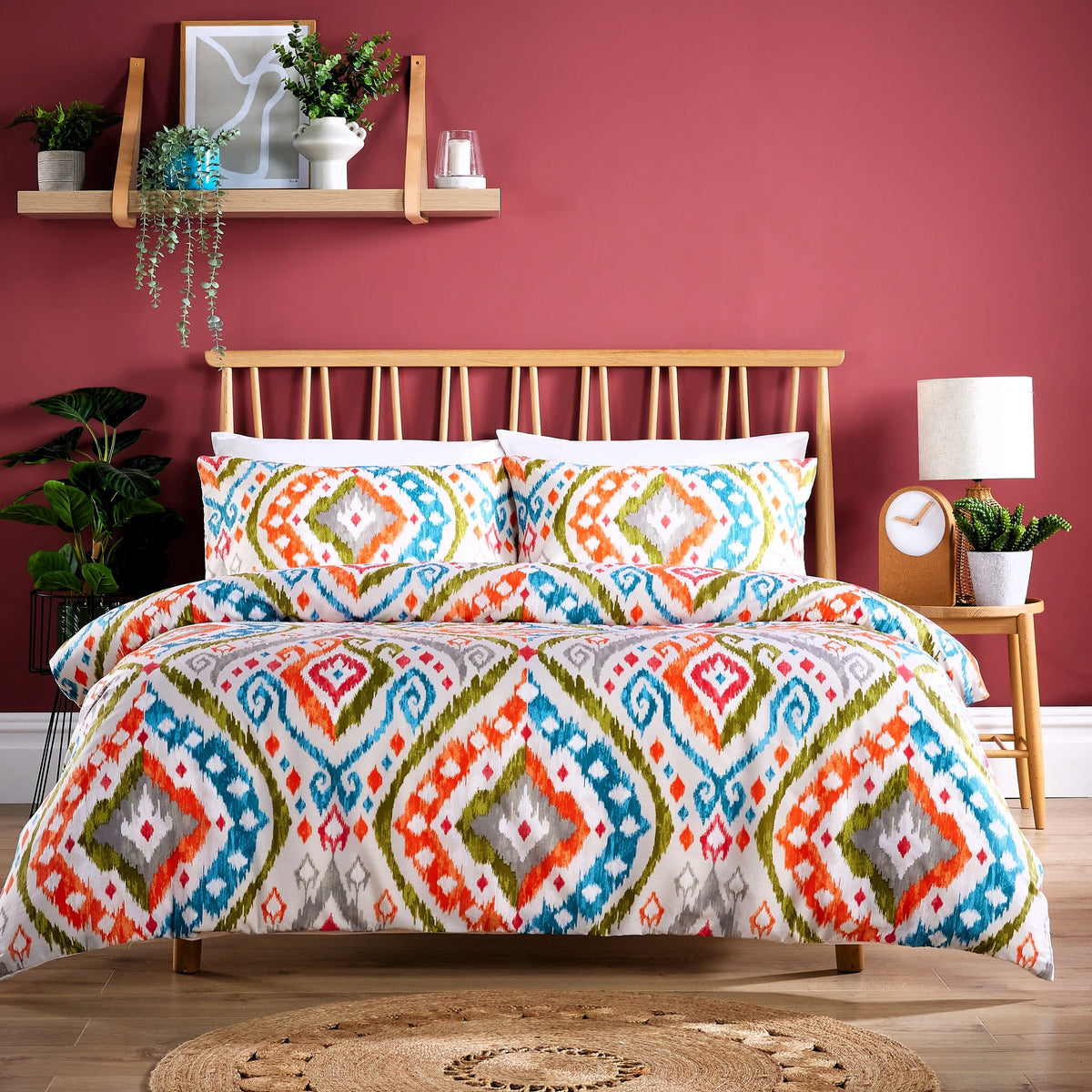 Cotton Rich Printed Duvet Set