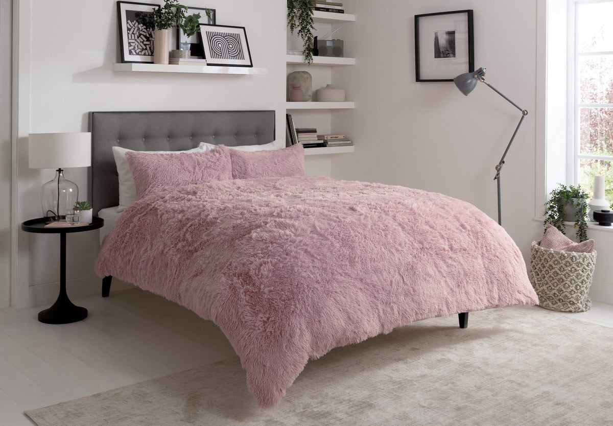 Faux Fur Duvet Set