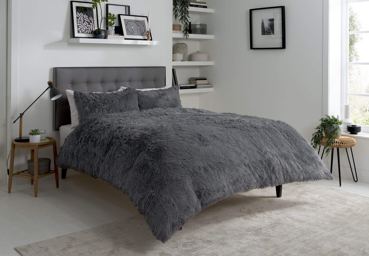 Faux Fur Duvet Set