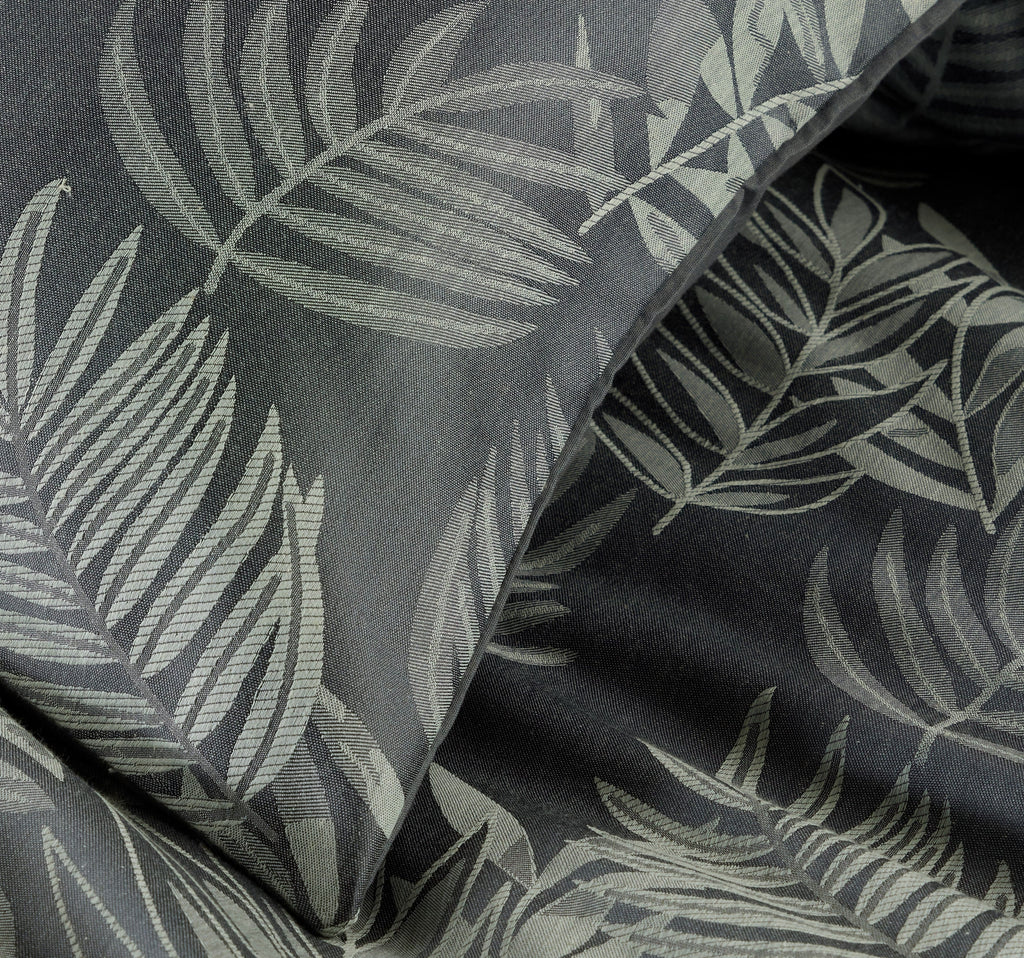 Leaf Jacquard Reversible Duvet Set