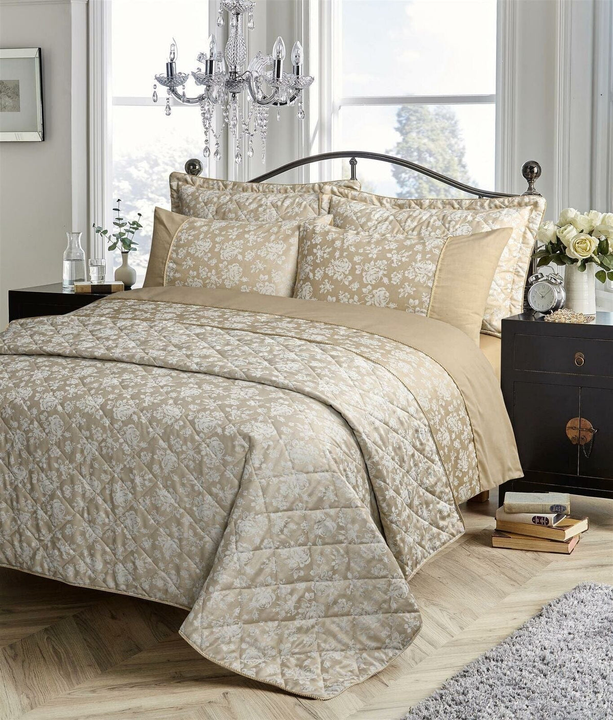 Kew Woven Jacquard Duvet Set
