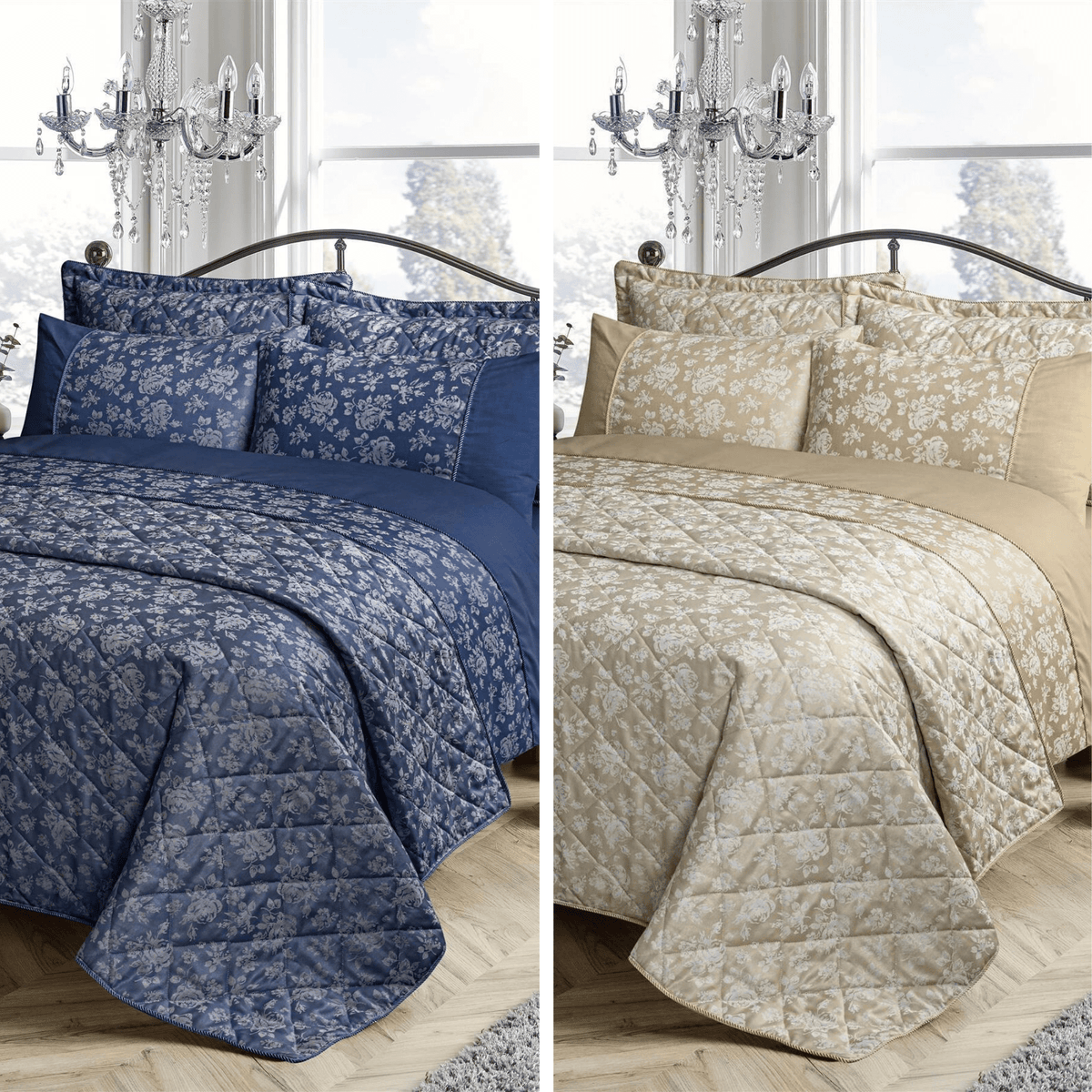 Kew Woven Jacquard Duvet Set
