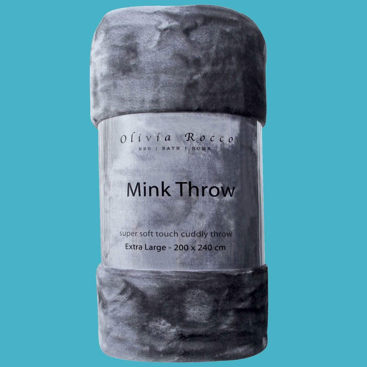 Mink Faux Fur Velvet Throw