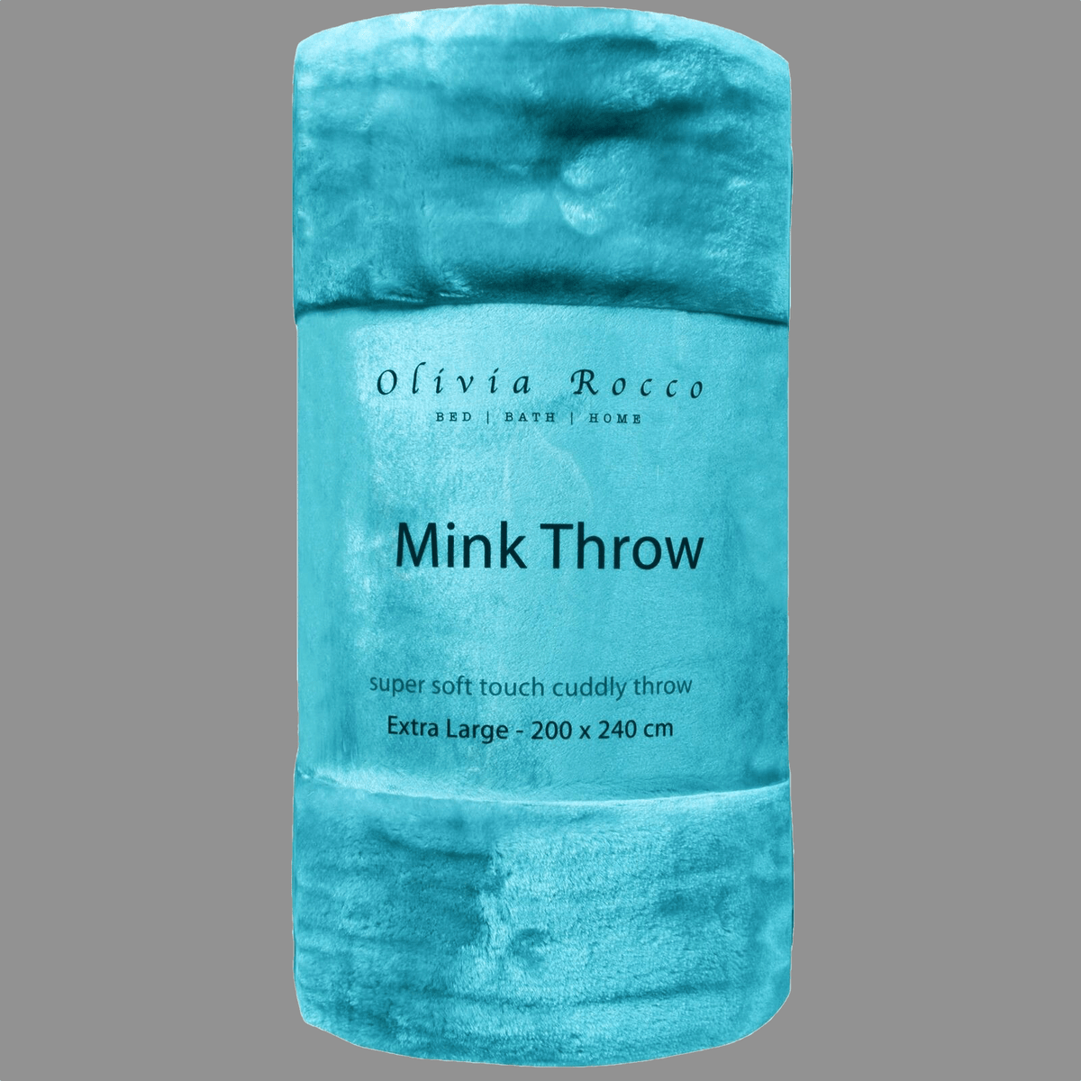 Mink Faux Fur Velvet Throw
