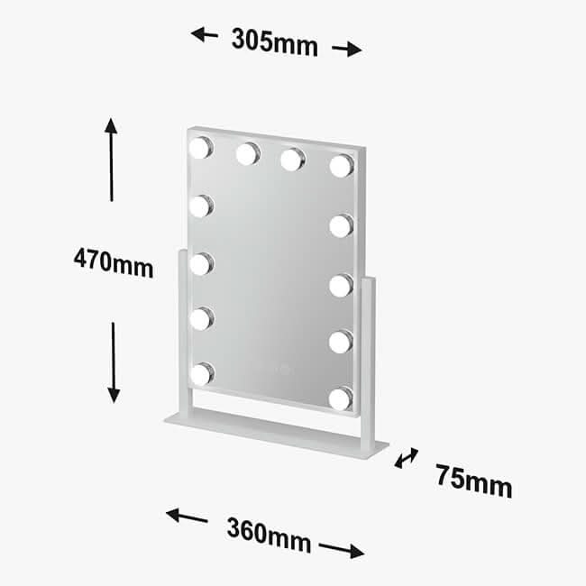 Olsen Hollywood Mirror, 47 x 37cm