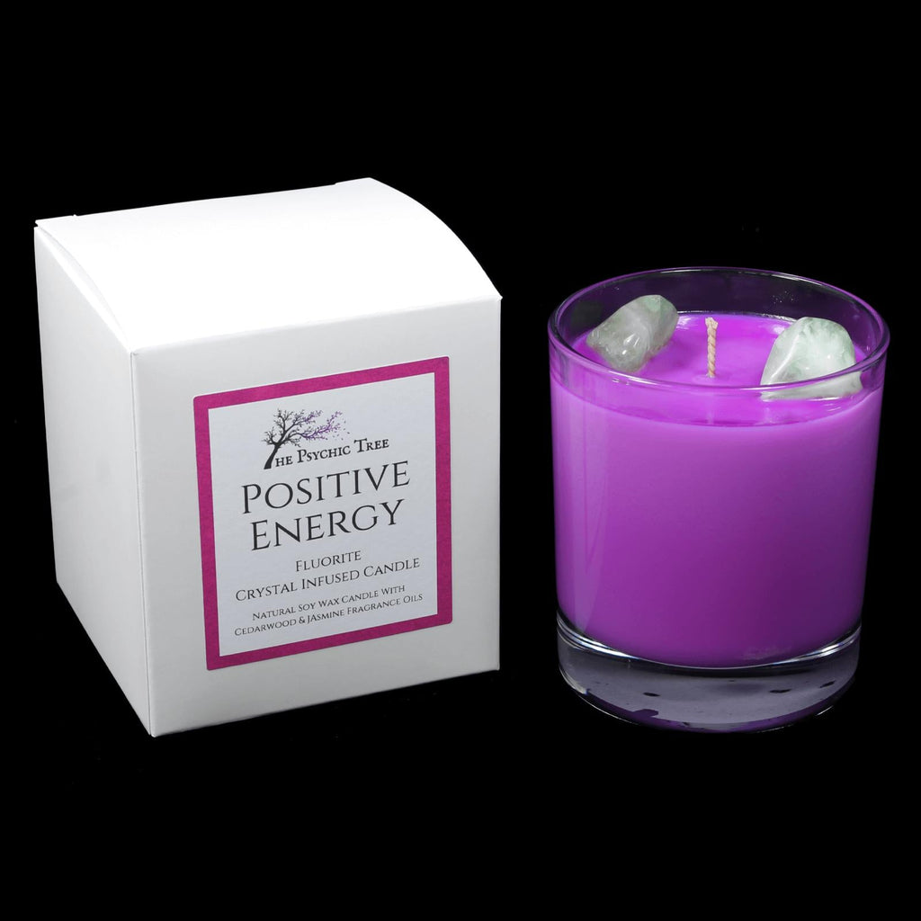 Positive Energy Crystal Scented Candle