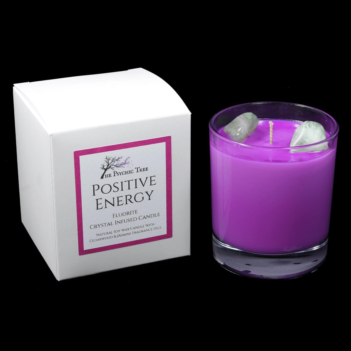 Positive Energy Crystal Scented Candle