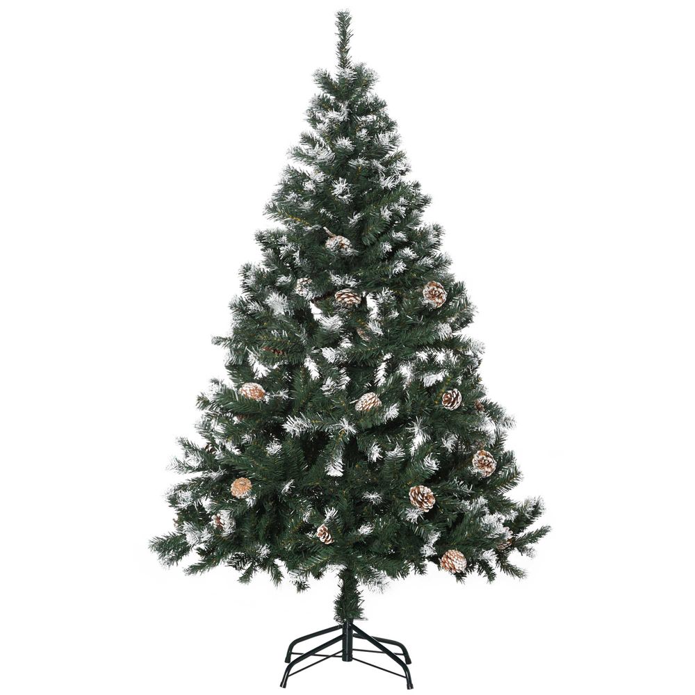Christmas Tree with Pine Cones, 5ft