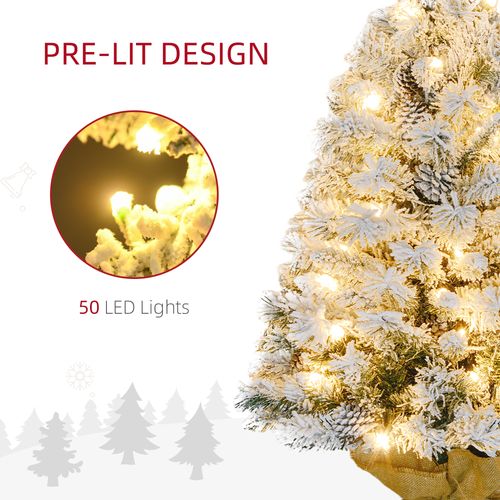 Pre-Lit Tabletop Christmas Tree, 3ft