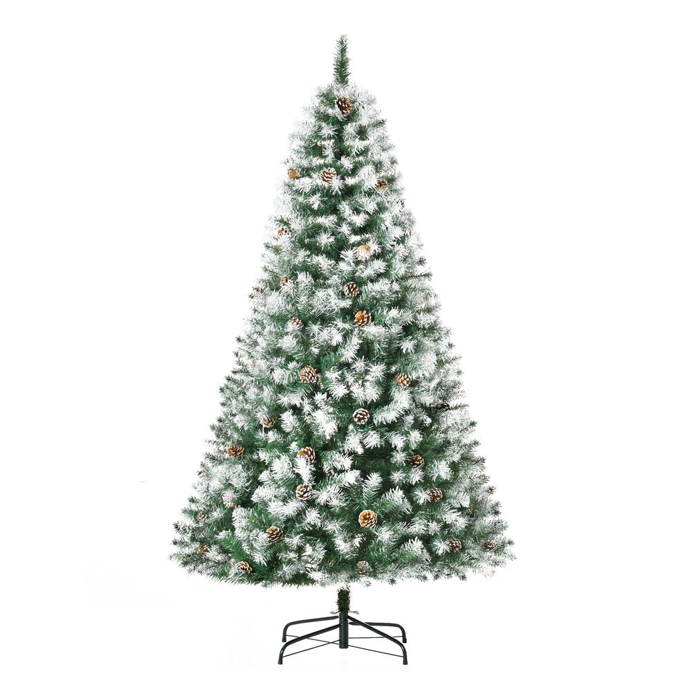 Christmas Tree with Pine Cones, 6ft