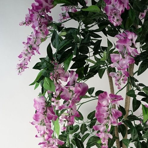 Artificial Pink Purple Wisteria Tree, 150cm