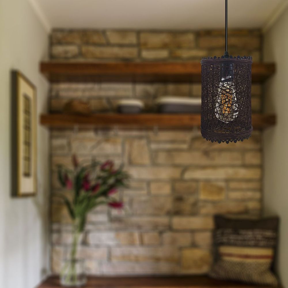 Rattan Pendant Light Shade