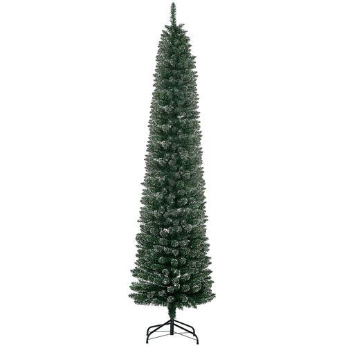 Snow Dipped Pencil Christmas Tree, 7.5ft