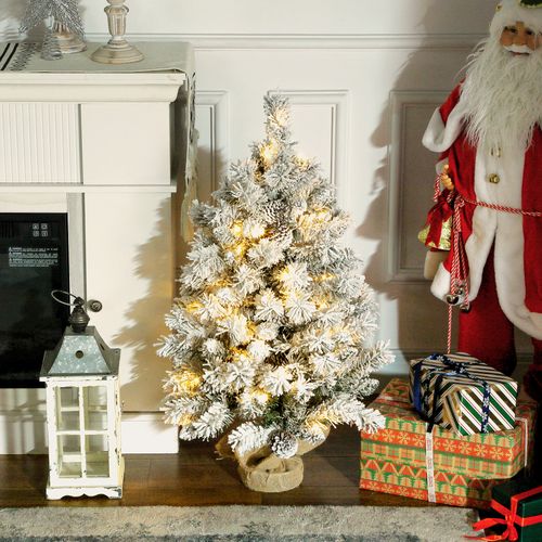 Pre-Lit Tabletop Christmas Tree, 3ft