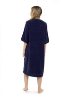 Women's Zip-Through Towelling Bath Robe